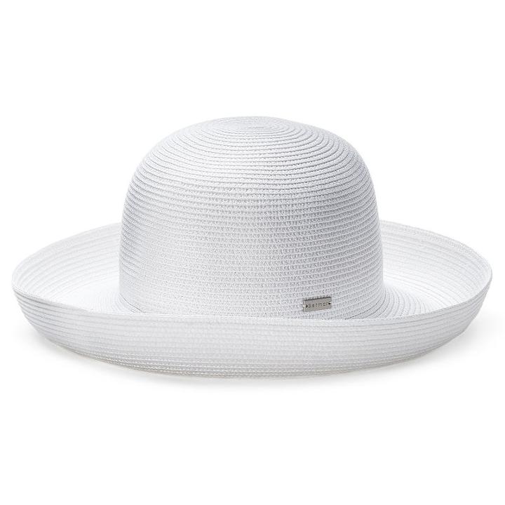Betmar Classic Roll Up Hat, Women's, White