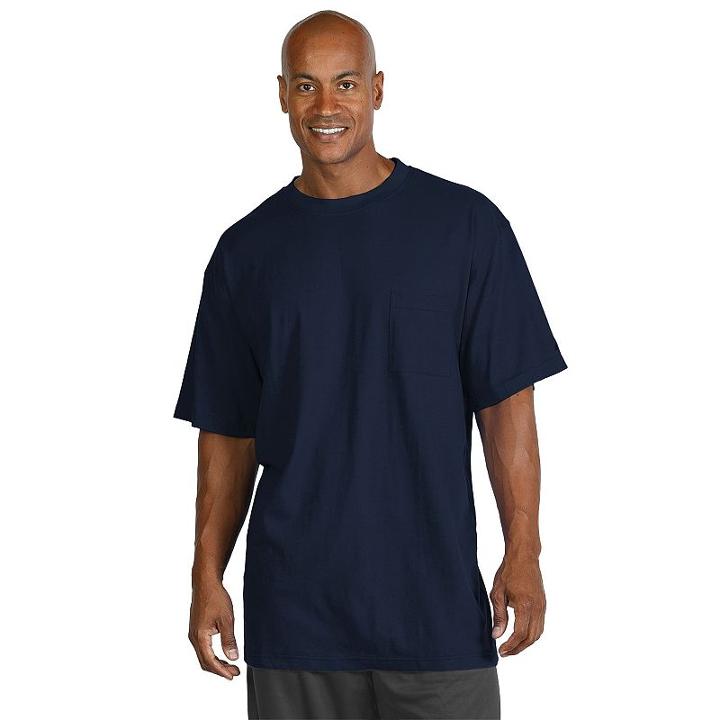 Big & Tall Russell Athletic Solid Tee, Men's, Size: Xxl Tall, Blue