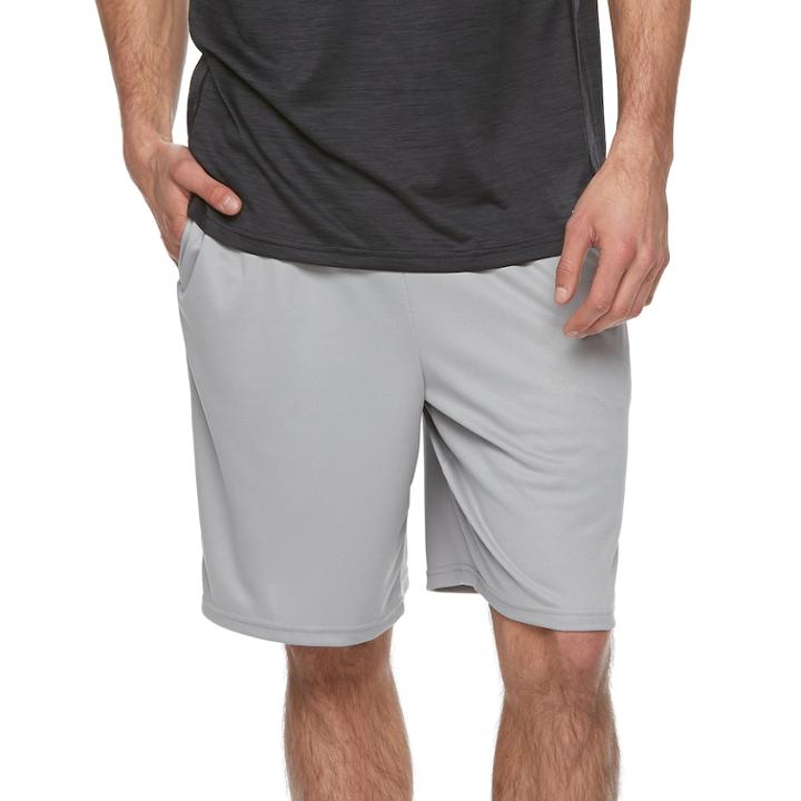 Big & Tall Tek Gear&reg; Regular-fit Mesh Shorts, Men's, Size: 4xb, Grey