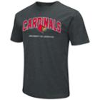Men's Louisville Cardinals Wordmark Tee, Size: Large, Dark Red