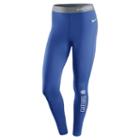 Women's Nike Florida Gators Hyperwarm Tights, Size: Large, Blue