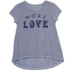 Girls 7-16 & Plus Size Harper & Elliott High-low Graphic Tee, Girl's, Size: Xxl Plus, White Oth