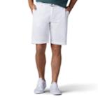 Men's Lee Walker Flat-front Shorts, Size: 32, White