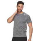 Men's Fila Sport&reg; Space-dyed Performance Tee, Size: Small, Med Grey