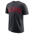 Men's Nike Alabama Crimson Tide Wordmark Tee, Size: Medium, Grey (charcoal)