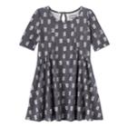 Girls 4-10 Jumping Beans&reg; Curved Seam Dress, Size: 7, Grey