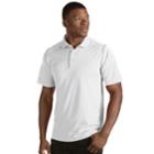 Men's Antigua Merit Essential Golf Polo, Size: Xxl, White