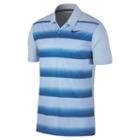 Men's Nike Essential Regular-fit Dri-fit Striped Performance Golf Polo, Size: Xxl, Blue Other
