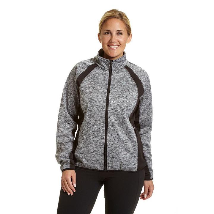 Plus Size Champion Softshell Jacket, Women's, Size: 2xl, Grey