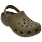 Crocs Classic Kid's Clogs, Size: 3, Med Beige