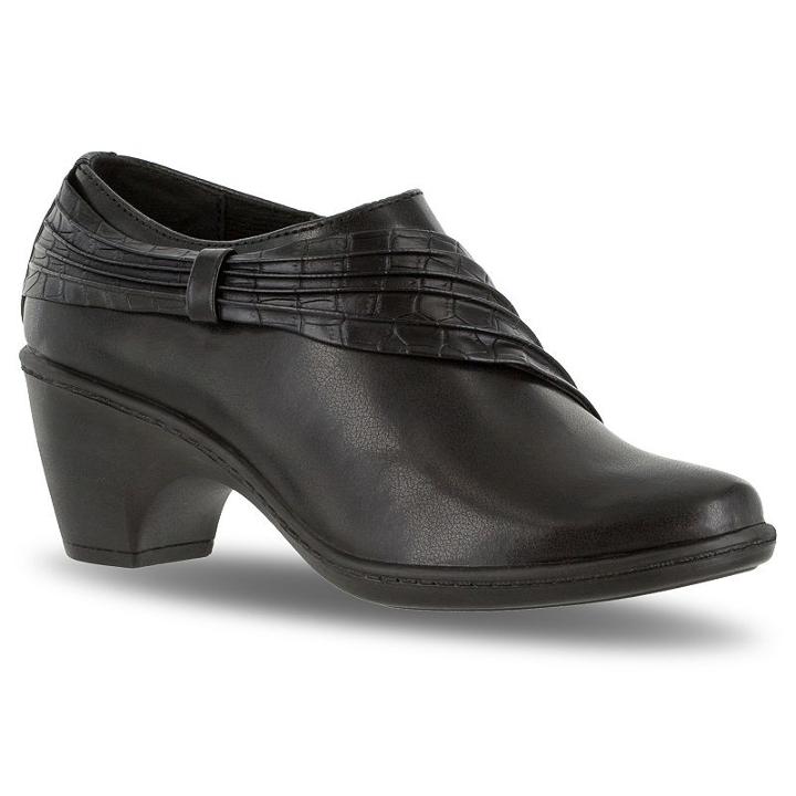 Easy Street Northern Women's Low Ankle Boots, Size: 7.5 Wide, Grey (charcoal)