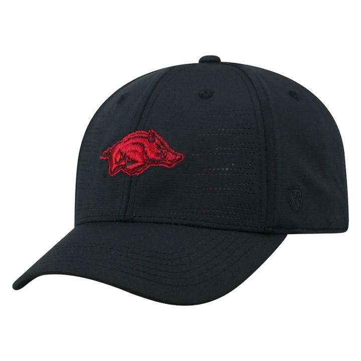 Adult Top Of The World Arkansas Razorbacks Dazed Performance Cap, Men's, Black