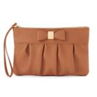 Apt. 9&reg; Bobby Bow Wristlet, Women's, Lt Beige