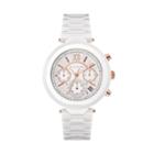 Wittnauer Women's Crystal Ceramic Chronograph Watch - Wn4030, White