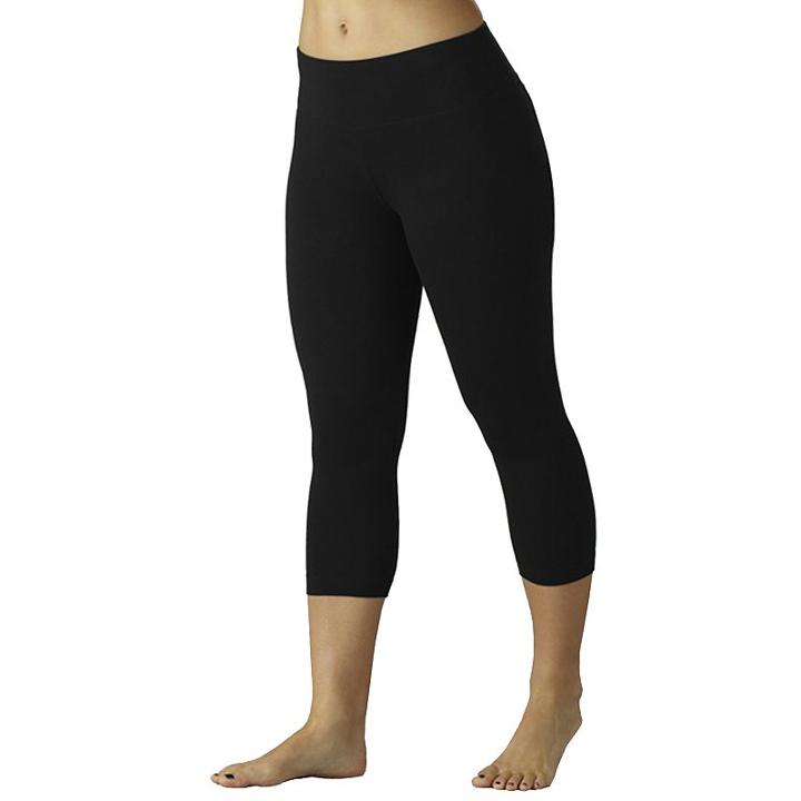 Women's Marika Butt Booster Capri Performance Leggings, Size: Small, Black