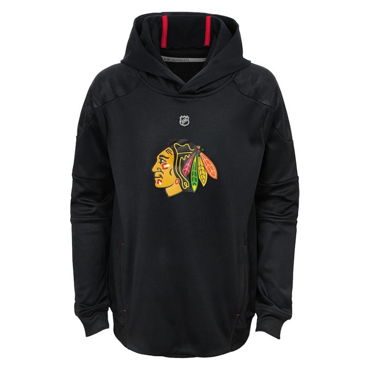 Boys 8-20 Chicago Blackhawks Mach Hoodie, Size: L 14-16, Black