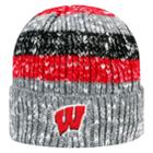 Adult Top Of The World Wisconsin Badgers Wonderland Beanie, Men's, Med Grey