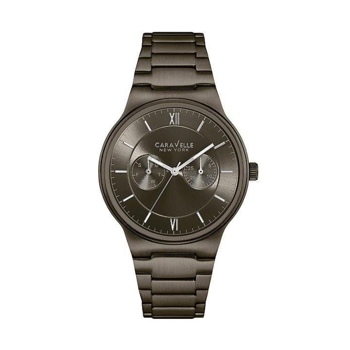 Caravelle New York By Bulova Men's Stainless Steel Watch - 45a136, Grey