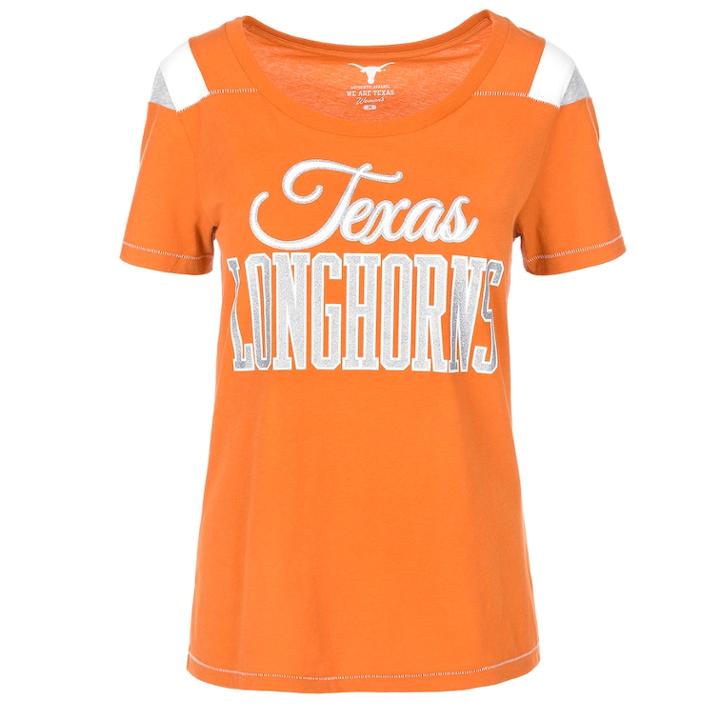 Women's Texas Longhorns Flapper Tee, Size: Large, Orange