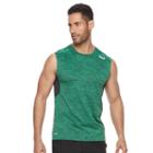 Men's Fila Sport&reg; Space-dyed Performance Tee, Size: Xl, Green Oth