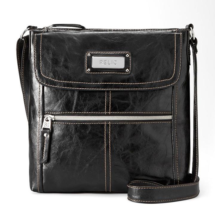 Relic Erica Flap Crossbody Bag, Women's, Black