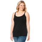 Plus Size Maternity Oh Baby By Motherhood&trade; Nursing Camisole, Women's, Size: 2xl, Black