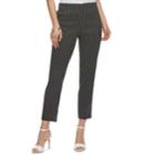 Women's Elle&trade; Pull-on Ankle Dress Pants, Size: Medium, Black