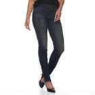 Women's Apt. 9&reg; Comfort Waistband Straight-leg Jeans, Size: 10, Black