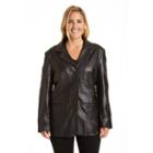 Plus Size Excelled Leather Jacket, Women's, Size: 2xl, Black