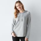 Women's Sonoma Goods For Life&trade; Everyday Essentials Hoodie, Size: Small, Med Grey