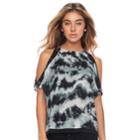 Women's Rock & Republic&reg; Cold-shoulder Top, Size: Medium, Oxford