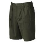 Men's Croft & Barrow&reg; Relaxed-fit Side-elastic Cargo Shorts, Size: 32, Dark Green