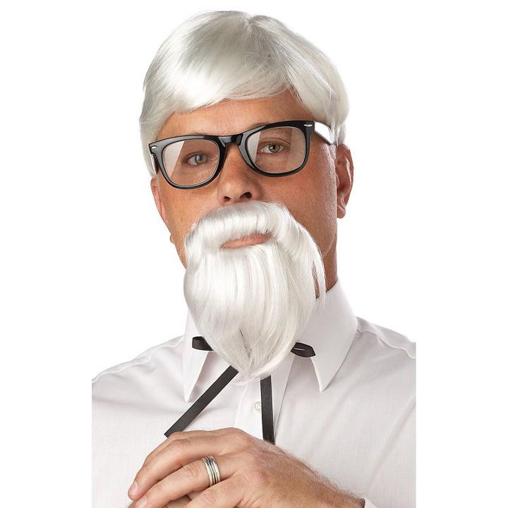 The Colonel Wig And Beard Set - Adult, Multicolor