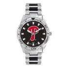 Men's Game Time Philadelphia Phillies Heavy Hitter Watch, Silver