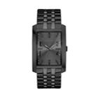 Caravelle Men's Black Ion-plated Stainless Steel Watch - 45a140, Size: Large