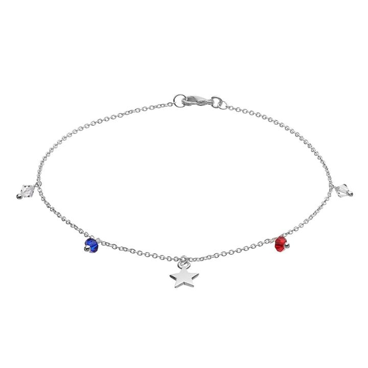 Barefootsies Crystal Star Anklet, Women's, Multicolor