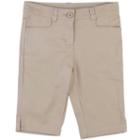 Girls 4-6x Chaps Stretch Twill School Uniform Skimmer Pants, Girl's, Size: 4, Med Beige