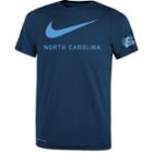 Boys 8-20 Nike North Carolina Tar Heels Legend Dna Tee, Size: Xl 18-20, Blue (navy)