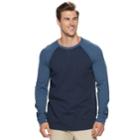 Big & Tall Sonoma Goods For Life&trade; Modern-fit Supersoft Thermal Crewneck Tee, Men's, Size: Xl Tall, Dark Blue
