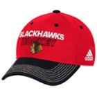 Adult Adidas Chicago Blackhawks Locker Room Flex-fit Cap, Men's, Size: L/xl, Other Clrs