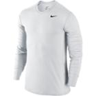 Men's Nike Dri-fit Base Layer Fitted Cool Top, Size: Medium, White