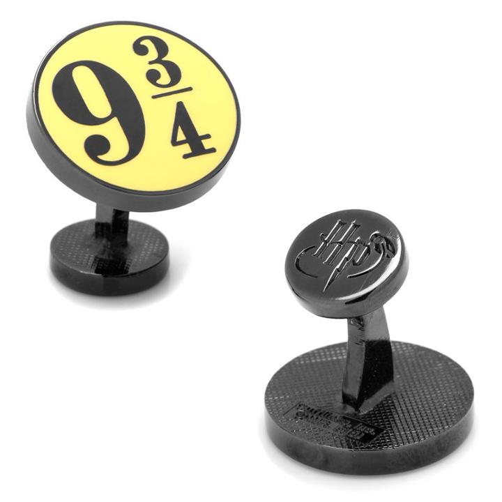 Harry Potter Platform 9 3/4 Cuff Links, Men's, Black