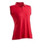Plus Size Nancy Lopez Grace Sleeveless Golf Polo, Women's, Size: 3xl, Red