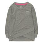 Girls 4-6x Nike Sport Essentials Dri-fit Crossover Tunic, Girl's, Size: 6x, Grey Other