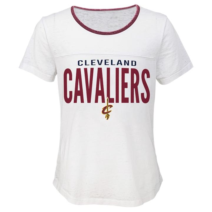 Girls 7-16 Cleveland Cavaliers Team Pride Tee, Size: L 14, White