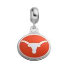 Fiora Sterling Silver Texas Longhorns Logo Charm, Women's, Multicolor