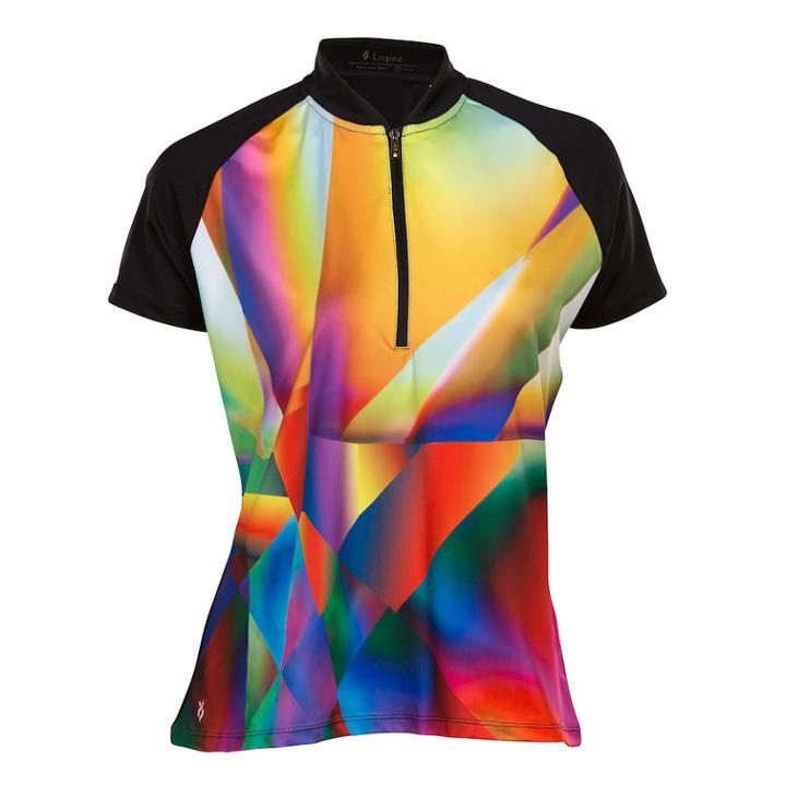 Plus Size Nancy Lopez Prism Short Sleeve Golf Polo, Women's, Size: 1xl, Oxford