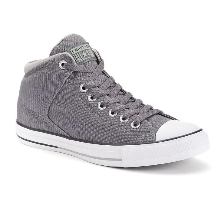 Adult Converse Chuck Taylor All Star High Street Shoes, Adult Unisex, Size: M9w11, Med Grey