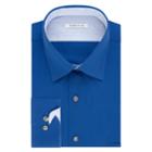 Men's Van Heusen Air Regular-fit Stretch Dress Shirt, Size: 17.5-32/33, Blue (navy)
