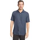 Big & Tall Van Heusen Classic-fit Grid Button-down Shirt, Men's, Size: Xxl Tall, Med Blue